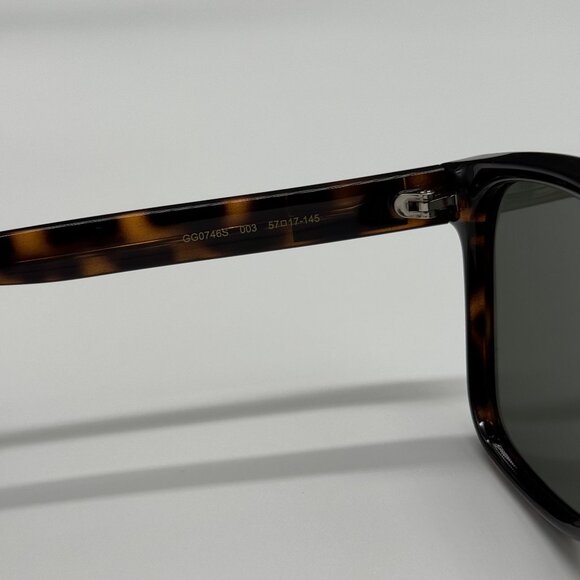 NEW GUCCI SUNGLASSES GG0746S 003 HAVANA EYEWEAR - Picture 8 of 10